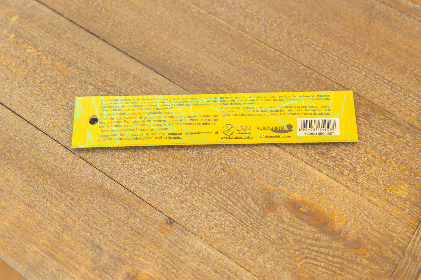 Incienso de pachuli Auroshika LRN