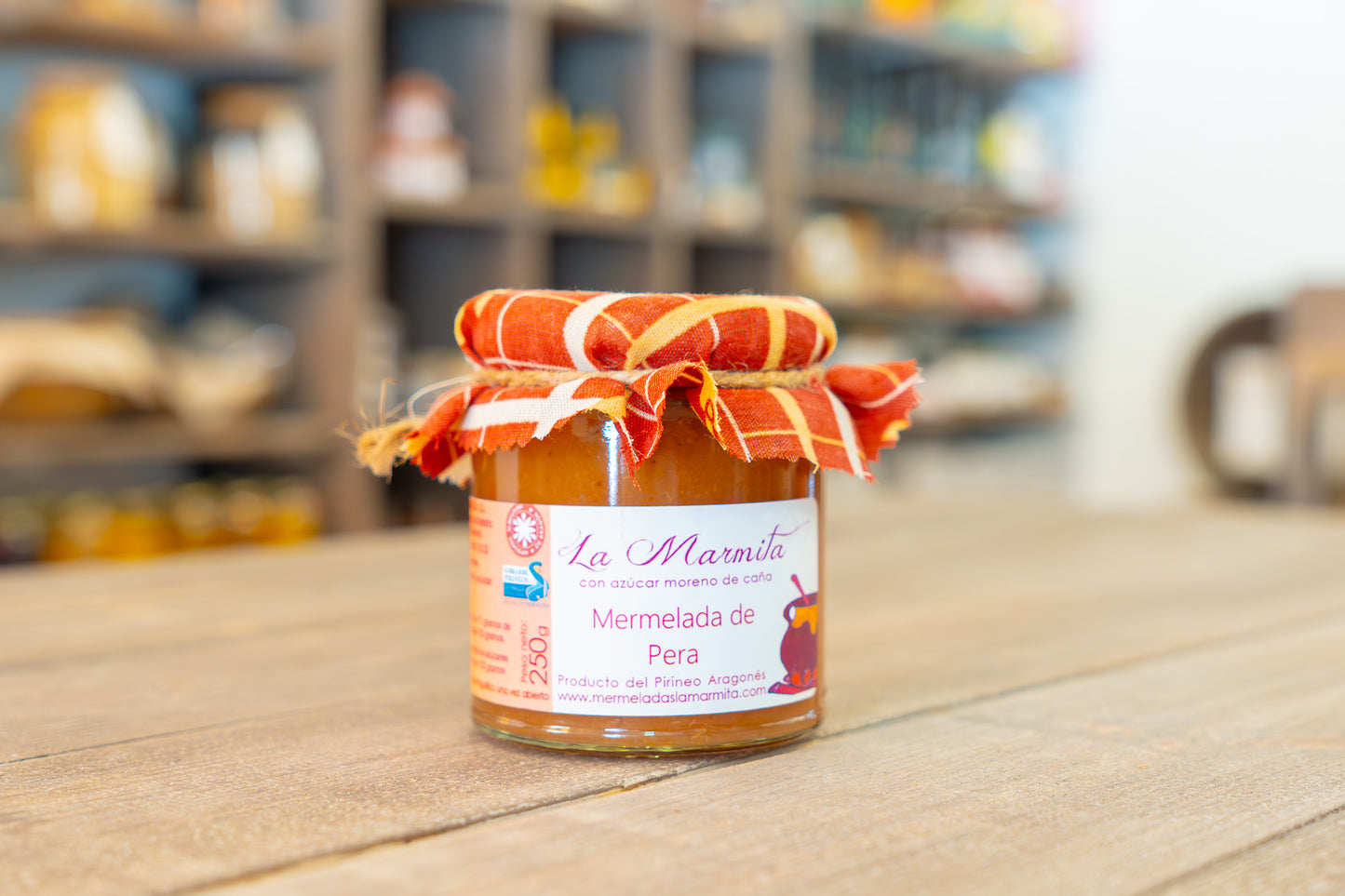 Mermelada de Pera a la vainilla integral La Marmita