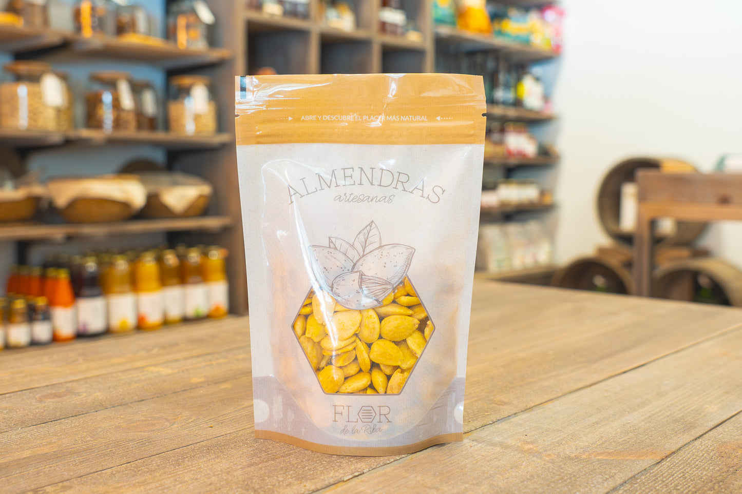 Almendra Tostada con Curry Indian Madras Flor de la Riba