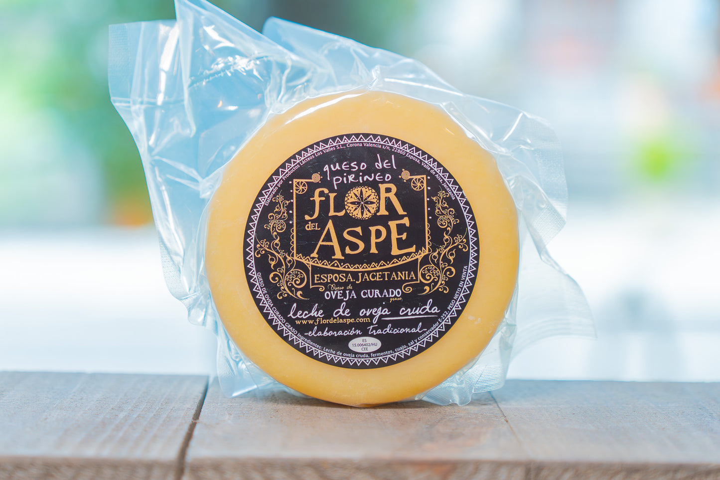 Queso de Oveja Curado Flor del Aspe