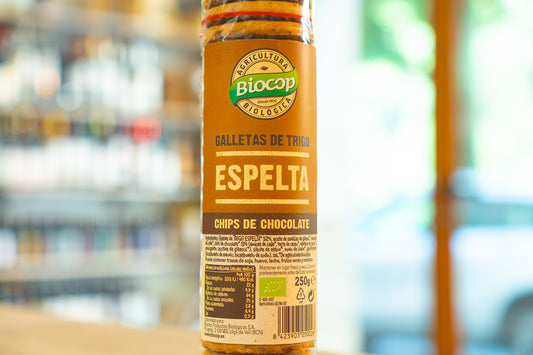 Galletas de Espelta con chips de chocolate Biocop