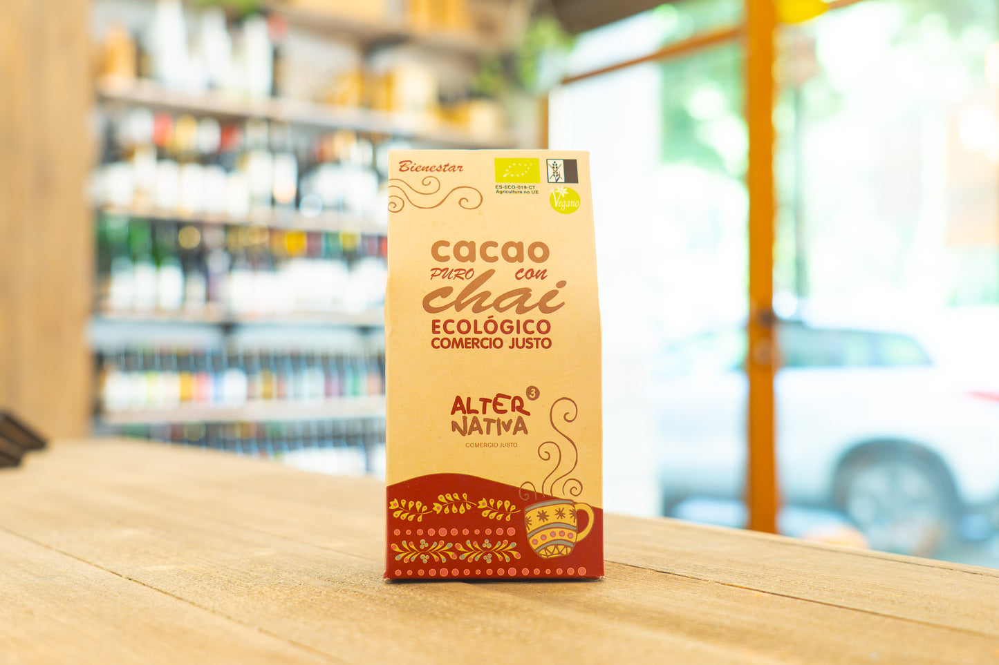 Cacao puro en polvo con chai Alternativa