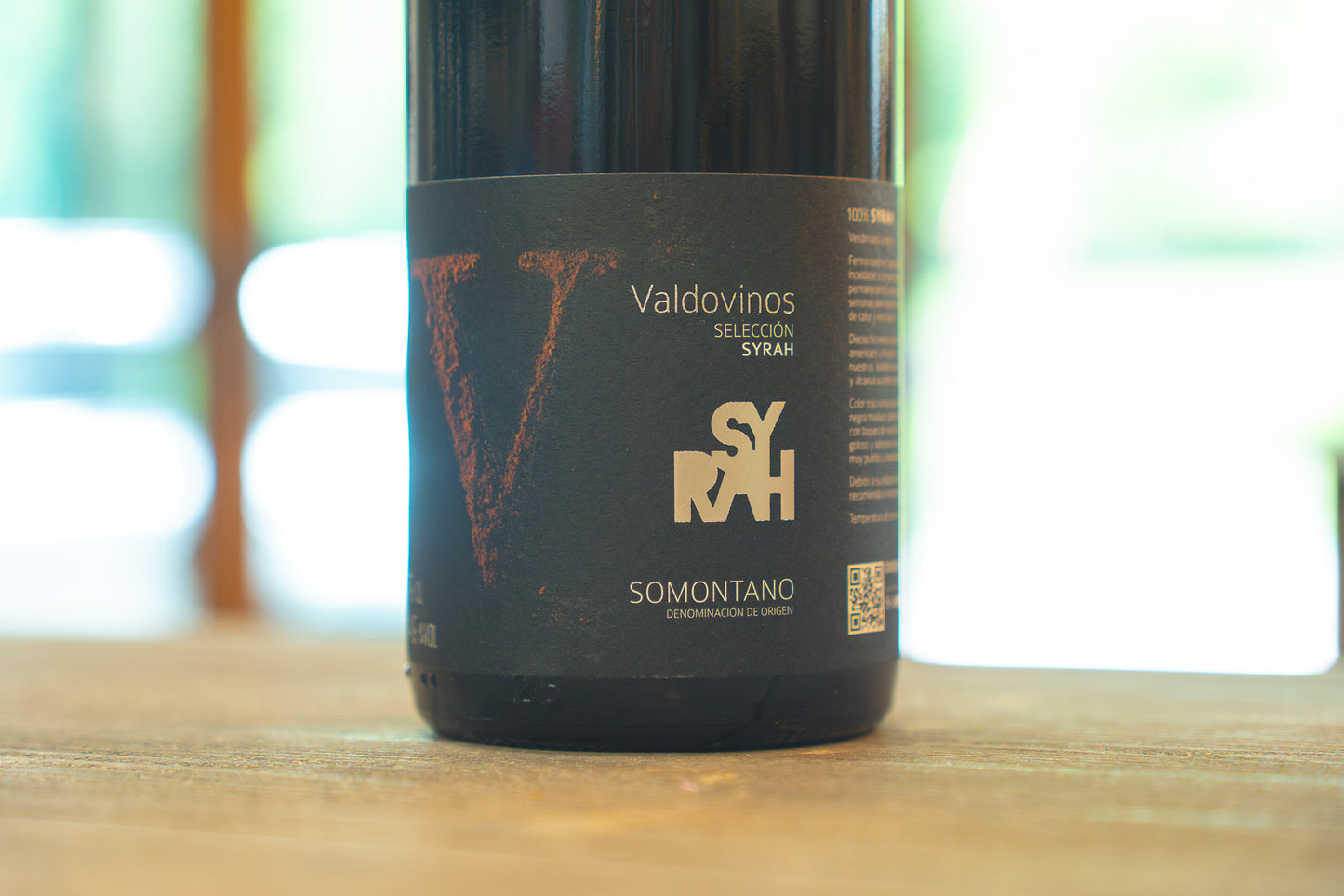 Vino tinto Syrah Somontano