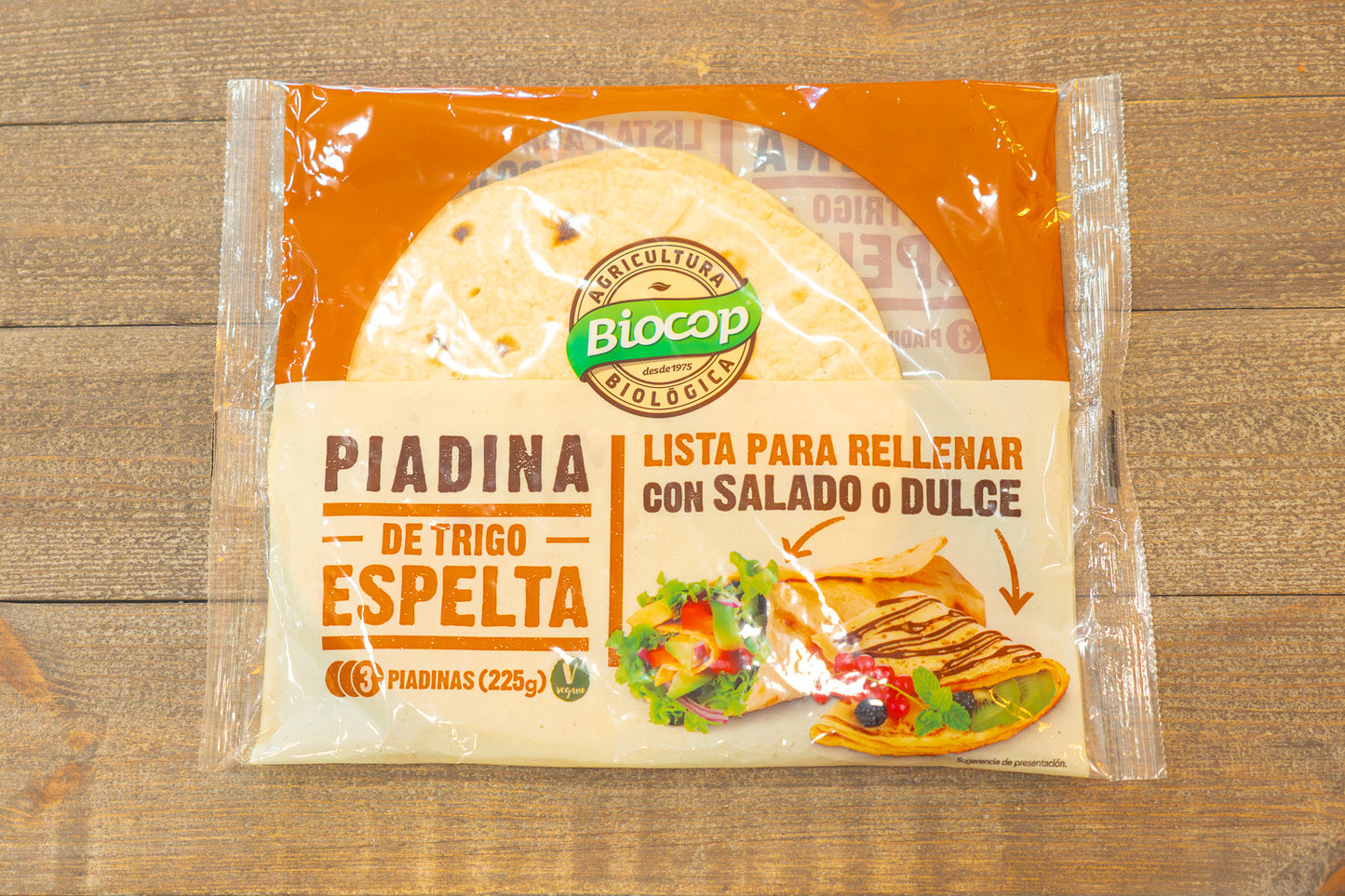 Piadina de Espelta Biocop