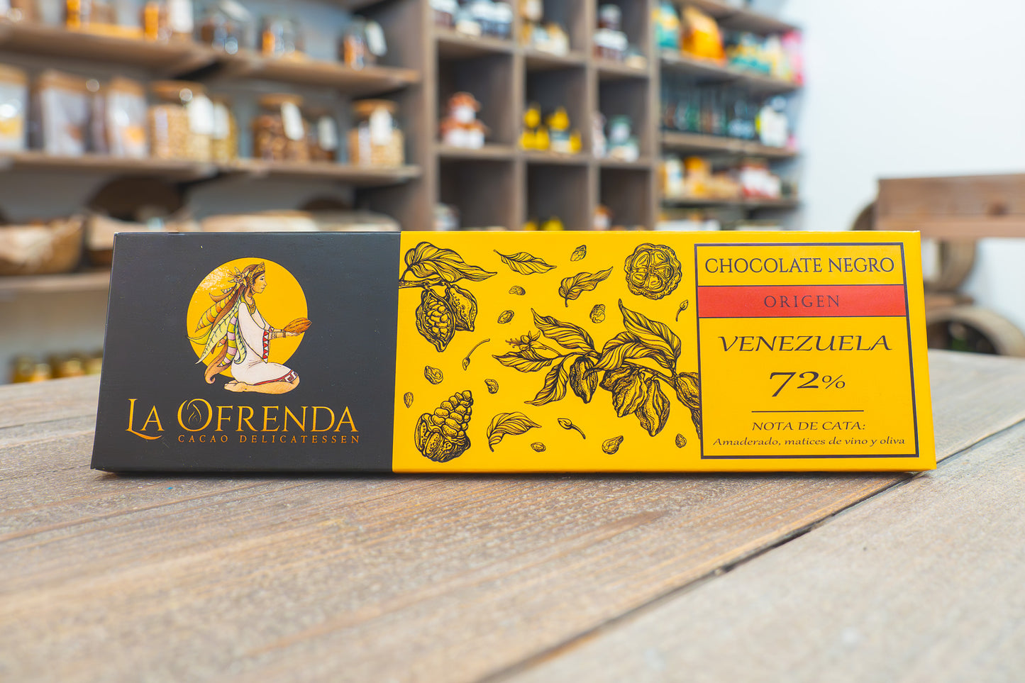 Chocolate Negro Origen 72% Venezuela La Ofrenda