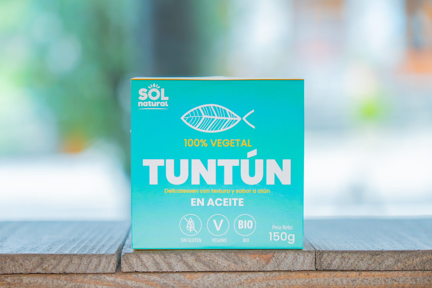 Tuntún Atún Vegano en Aceite Sol Natural