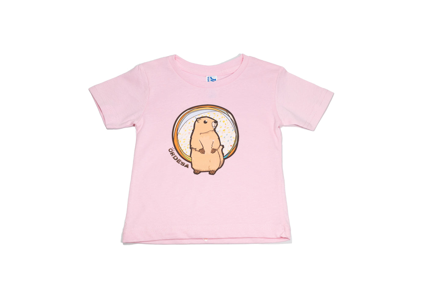 Camiseta Marmota rosa